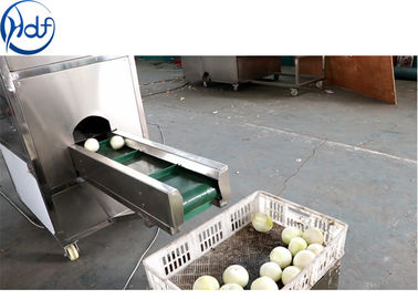 SUS304 Sprzęt do przetwarzania cebuli Maszyna do obierania skórek cebuli Wysoka wydajność