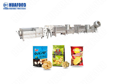 Wielofunkcyjny proces przemysłowy Linia do produkcji chipsów ze słodkich ziemniaków / Maszyna do produkcji chipsów ziemniaczanych