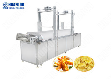 Chipsy z banana cebulowego Przekąski Maszyny do przetwórstwa żywności 48kW Regulowana temperatura