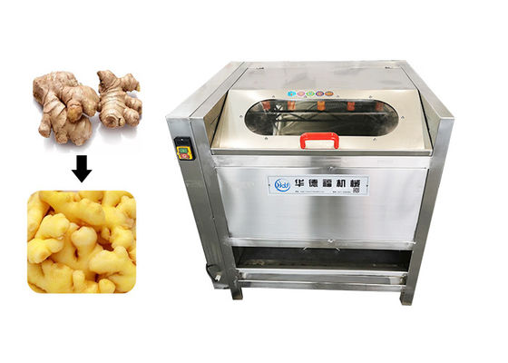 Obieraczka do skórek warzyw 700kg / h Maszyna do mycia i obierania ziemniaków