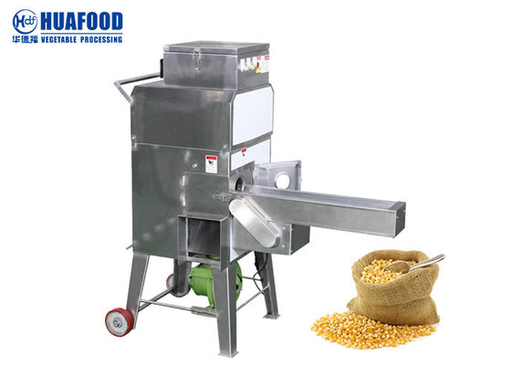 2000kg / H Automatyczne maszyny do przetwarzania żywności Elektryczny automatyczny przemysłowy łuskacz do kukurydzy
