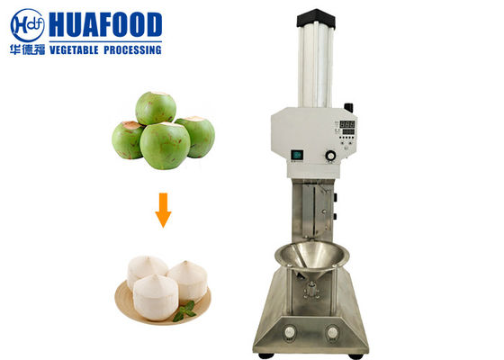 0,7kw Wysokowydajna maszyna do obierania orzechów kokosowych Green Fresh Coconut Cutter