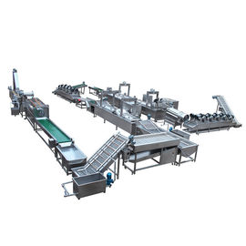 Pełna automatyczna maszyna do produkcji chipsów ziemniaczanych Frozen French Fries Machinery