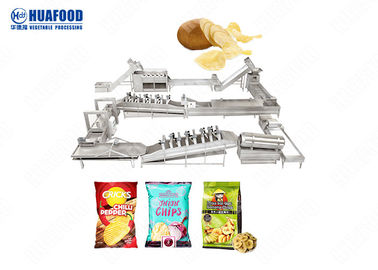 Automatyczna maszyna do produkcji chipsów ziemniaczanych W pełni automatyczna maszyna do produkcji chipsów ziemniaczanych