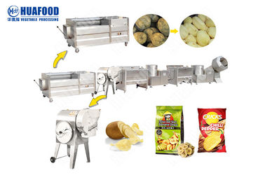 Frozen French Fries Automatyczna maszyna do produkcji chipsów ziemniaczanych Maszyna do smażenia chipsów ziemniaczanych