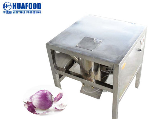 Przemysłowy w pełni automatyczny sprzęt do przetwarzania cebuli 100 W do obierania