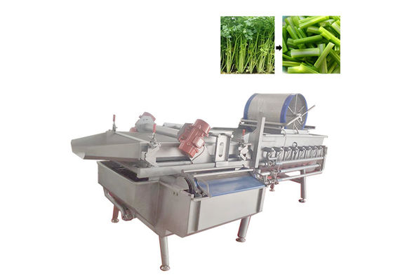 Maszyna do mycia warzyw z zielonymi liśćmi Sałata Sałatka z kapusty Komercyjna myjka do warzyw