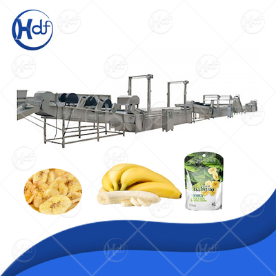 Automatyczna maszyna do chipsów bananowych Maquina De Fazer 30-200kg/h