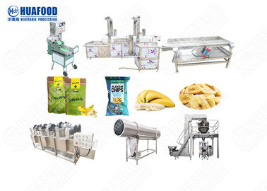 Producent HFD 150KG / H-2000KG / H Program Automatyczna maszyna do chipsów bananowych Maszyna do produkcji chipsów bananowych